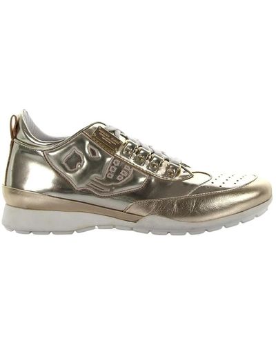 Philipp Plein Trainers Lackleather Gold - Brown
