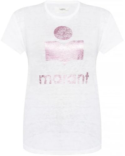 Isabel Marant T-shirt mit logo isabel marant étoile - Weiß
