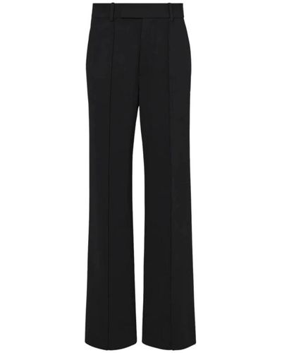 Proenza Schouler Pantalone in crepe di viscosa opaca - Nero