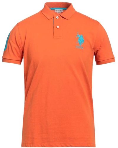 U.S. POLO ASSN. Baumwoll polo shirt - Orange