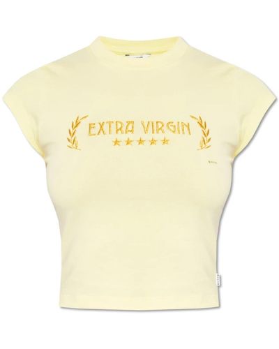 Eytys Zion t-shirt - Gelb