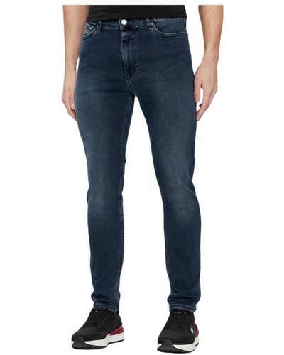 Tommy Hilfiger Skinny stretch jeans in cotone - simon - Blu