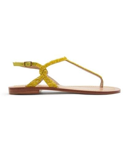 Maliparmi Flat sandals - Mettallic