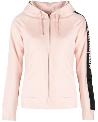 Champion Set felpa con cappuccio aderente e pantaloni affusolati - Rosa