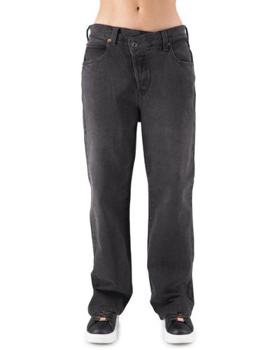 Replay Straight Jeans - Gray
