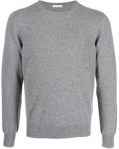 Malo Round-Neck Knitwear - Grey