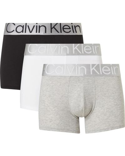 Calvin Klein Boxershorts 3-Pack - Weiß