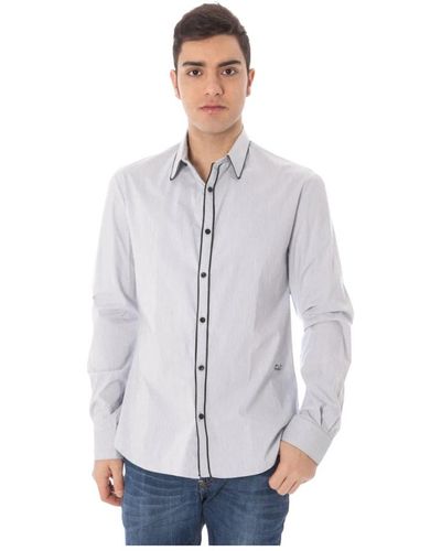 CoSTUME NATIONAL Casual Shirts - Blue