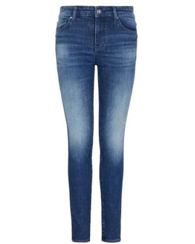 Armani Exchange Jeans > skinny jeans - Bleu