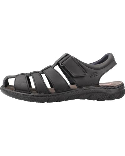 Fluchos Shoes > sandals > flat sandals - Noir
