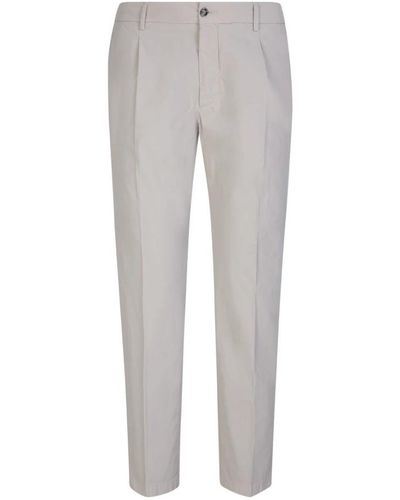 Dell'Oglio Suit Trousers - Grey