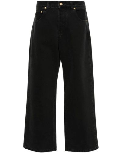 Jacquemus Wide Jeans - Black