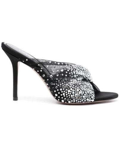 Gedebe Shoes > heels > heeled mules - Noir