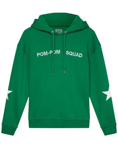 Zoe Karssen Pom pom squad hoody - Vert