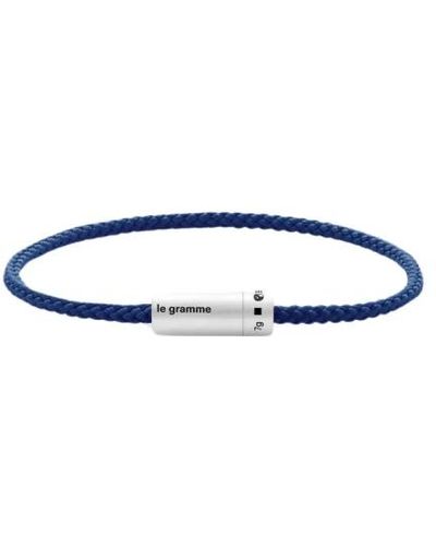 Le Gramme Bracelets - Blau
