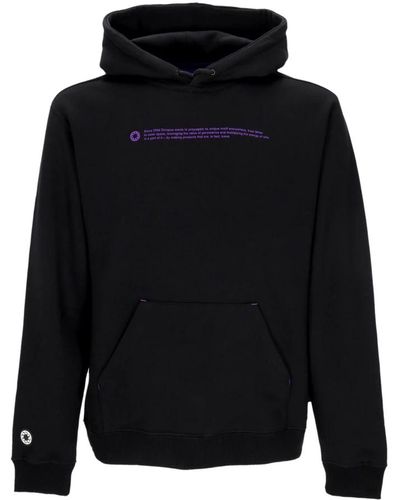 Octopus Schwarzer outline logo hoodie streetwear