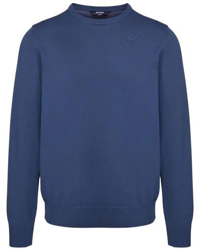 K-Way Sweatshirts - Blue