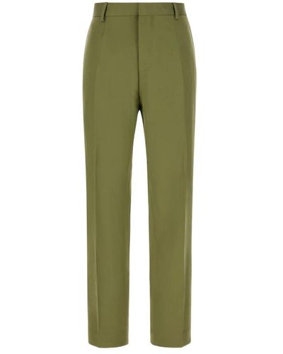 Calvin Klein Straight trousers - Grün