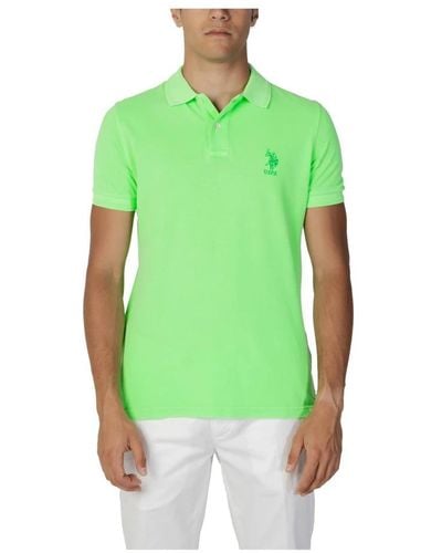 U.S. POLO ASSN. Polo Shirts - Green