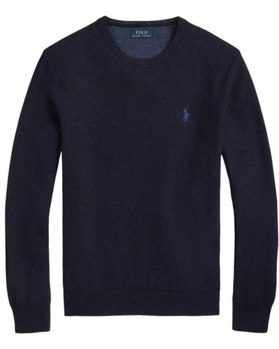 Polo Ralph Lauren Round-Neck Knitwear - Blue