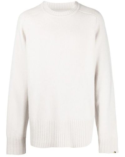 Extreme Cashmere Knitwear > round-neck knitwear - Blanc