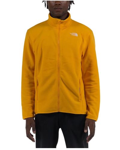 The North Face Zip-Throughs - Yellow