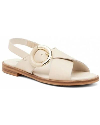 Frau Shoes > sandals > flat sandals - Blanc