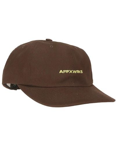 AFFXWRKS Caps - Brown