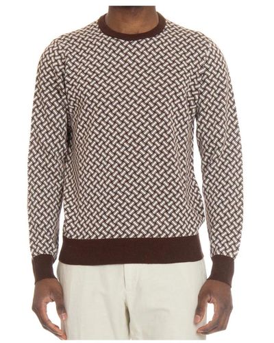 Drumohr Round-neck knitwear - Braun