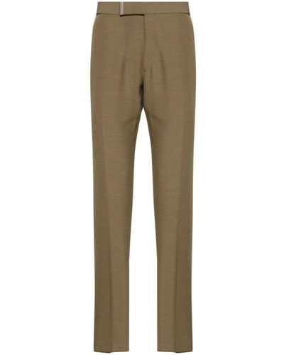 Tom Ford Suit Pants - Natural