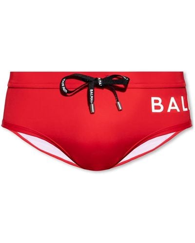 Balmain Swimwear > beachwear - Rouge