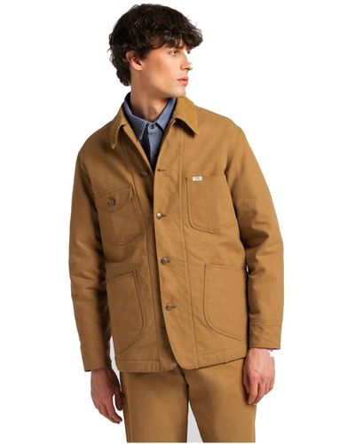 Lee Jeans 101 70 ́s lined loco jacket dry-l - Marrone