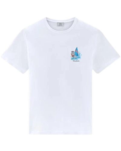 Woolrich T-Shirts - White