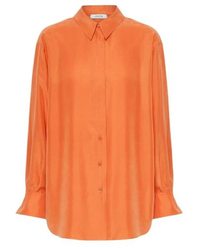 Dorothee Schumacher Heritage ease blouse - Arancione