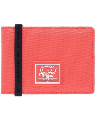 Herschel Supply Co. Roy rubber rfid geldbörse - Pink
