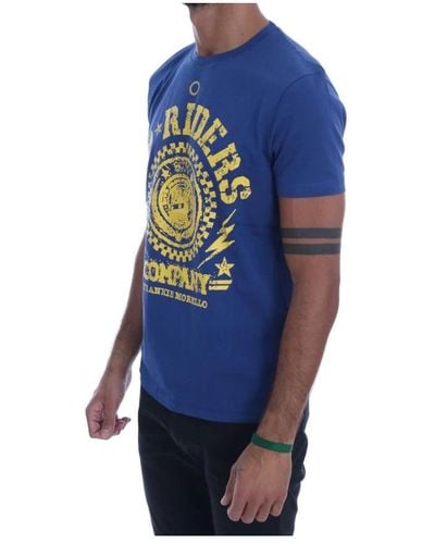 Frankie Morello T-Shirts - Blue