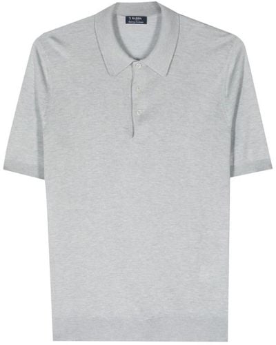 Barba Napoli Polo Shirts - Gray