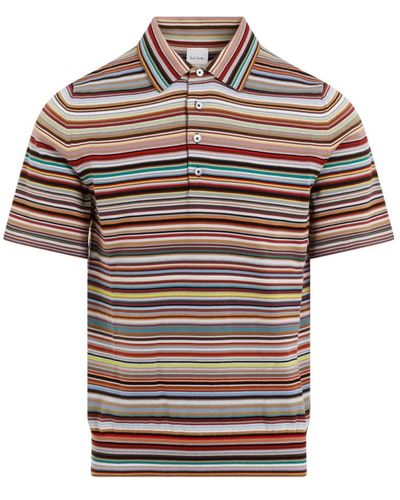 PS by Paul Smith Bunt polo shirt - Mehrfarbig