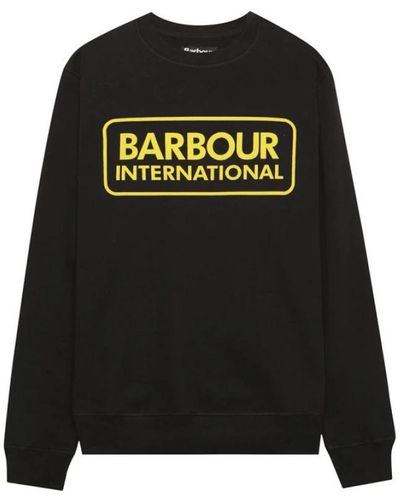 Barbour Sweatshirts - Black