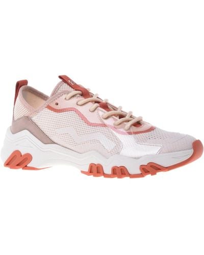 Baldinini Sneaker in ecopelle arancione e rosa