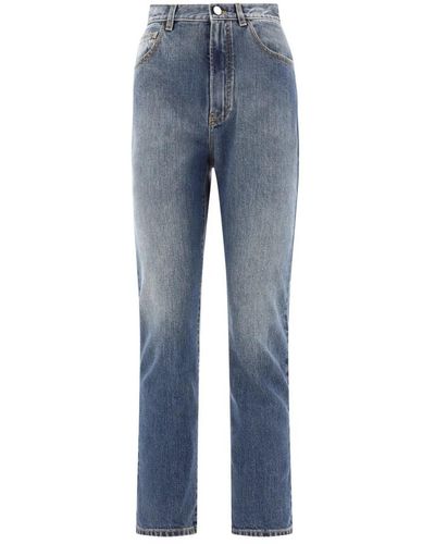Alaïa Straight leg jeans - Blau
