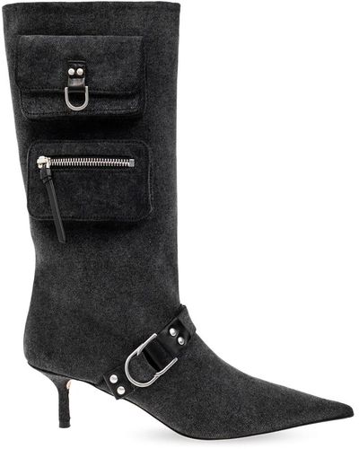 Blumarine Shoes > boots > heeled boots - Noir