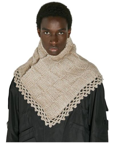 Kiko Kostadinov Accessories > scarves > winter scarves - Noir