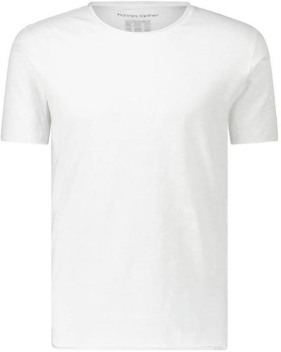 Hannes Roether Tops > t-shirts - Blanc