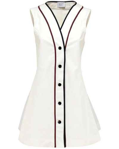 MVP WARDROBE Short Dresses - White