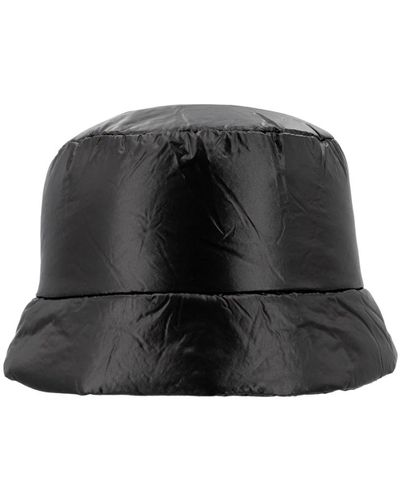 Aspesi Accesorios para mujeres sombreros gorras negras aw 23 - Gris