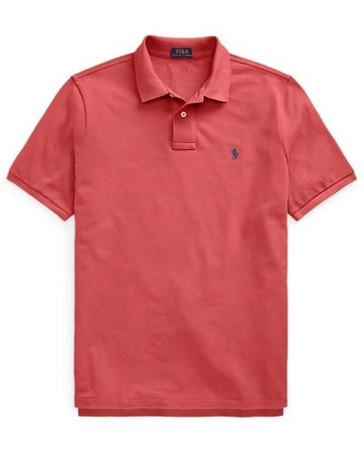 Ralph Lauren Stylisches t-shirt für männer - Rot