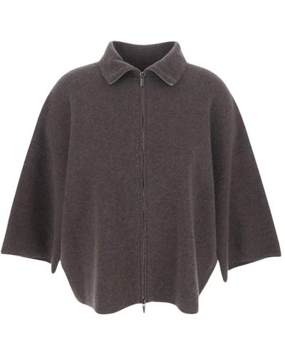 Gentry Portofino Knitwear > cashmere knitwear - Gris