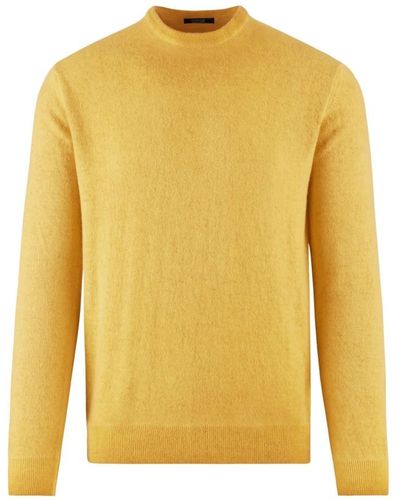 Bomboogie Round-Neck Knitwear - Yellow
