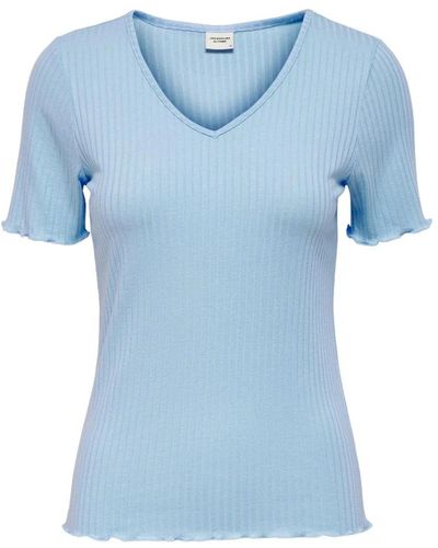 Jacqueline De Yong T-shirts - Blau